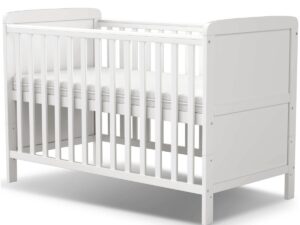 3-In-1 Wooden Baby Bed With Deluxe Aloe Vera Mattress，Baby Crib，Convertible Crib，Baby Cot，3