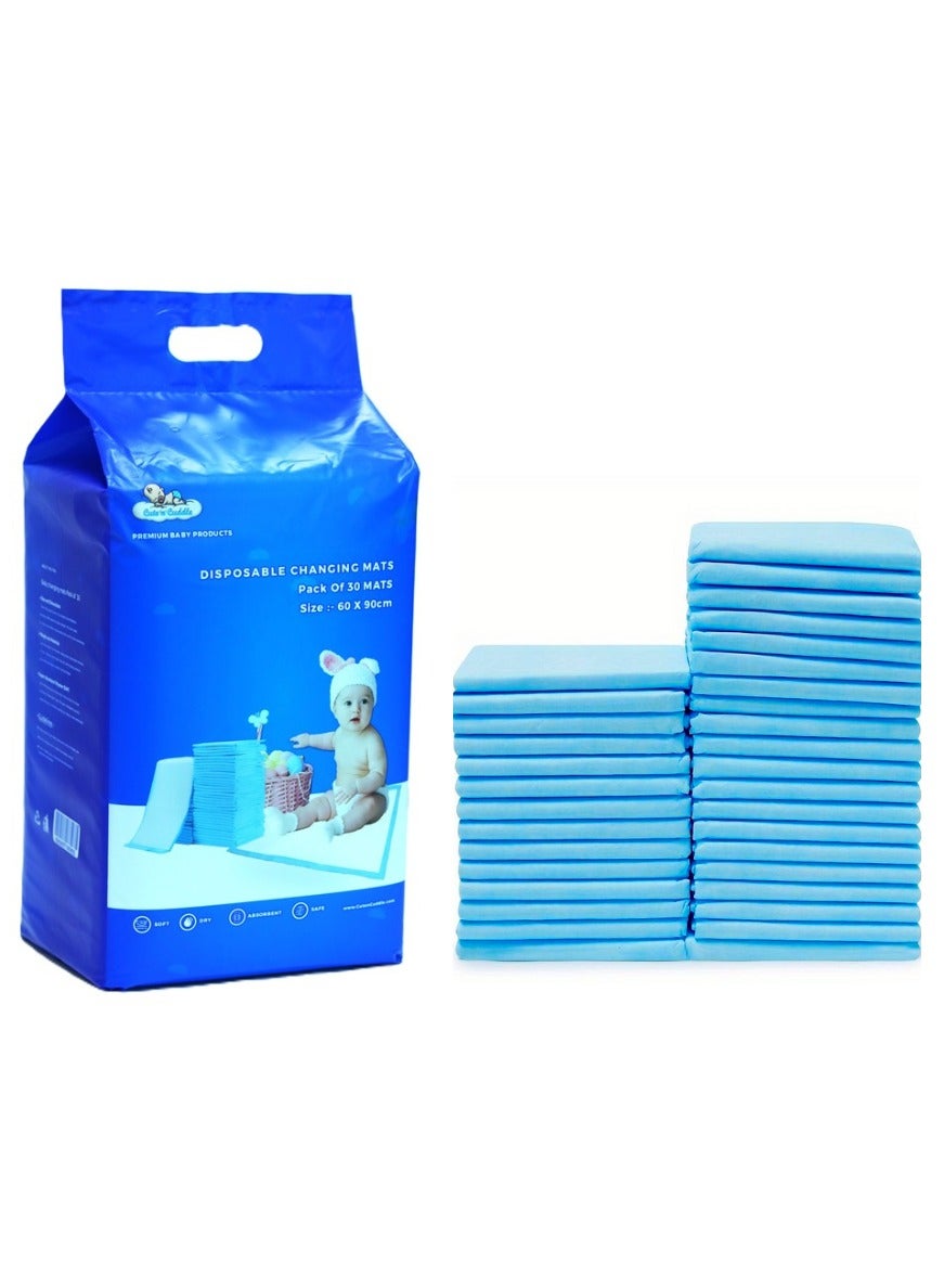 Disposable Changing Mats Pack of 30 mats are single-use mats designed for changing diapers or - Image 5