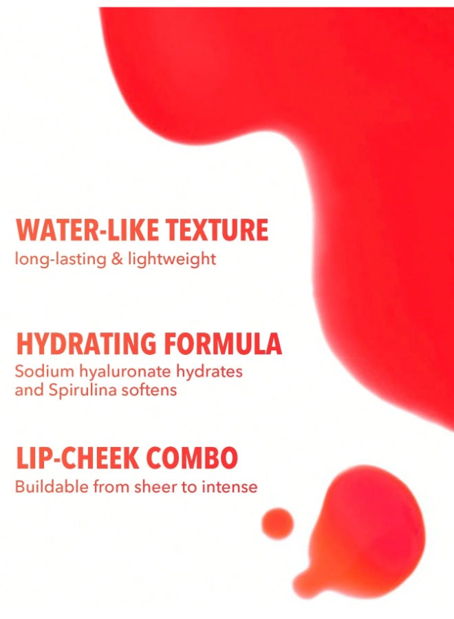 Your natural flush and lip shade, but BETTER! This easy-to-use liquid cheek and lip tint provides a - Image 3