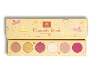 Cheesecake Queen Eyeshadow Palette is the yummiest bunch of colors. Create beautiful make-up look