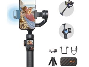 Hohem iSteady M7 Gimbal Stabilizer for Smartphone, AI Tracker Fill Light