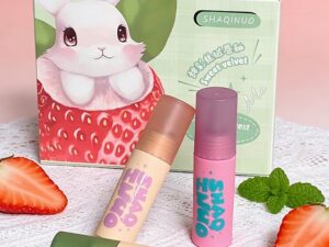 3pcs Sweet Velvet Matte Lip Gloss Gift Set, Long Lasting Moisturizing Non-Fading Lip Tint Kit for