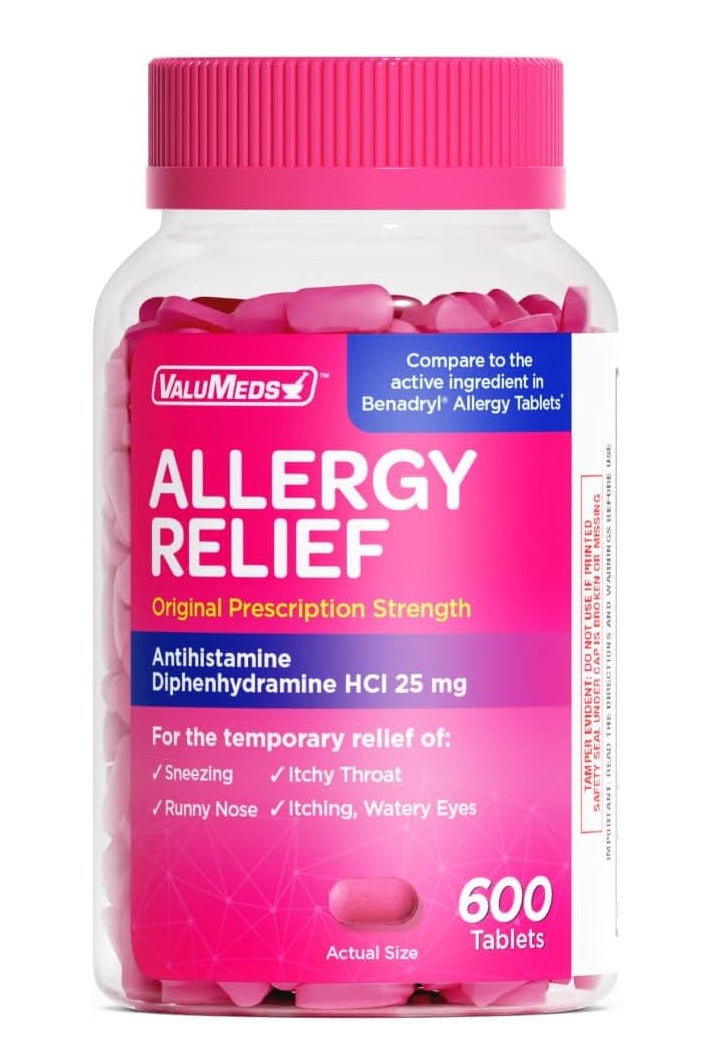 Allergy Relief Medicine 600 Tablets