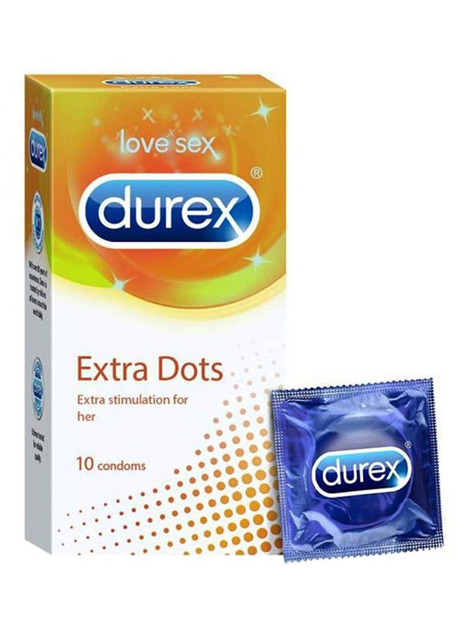 10 Piece Extra Dots Condoms - Image 2