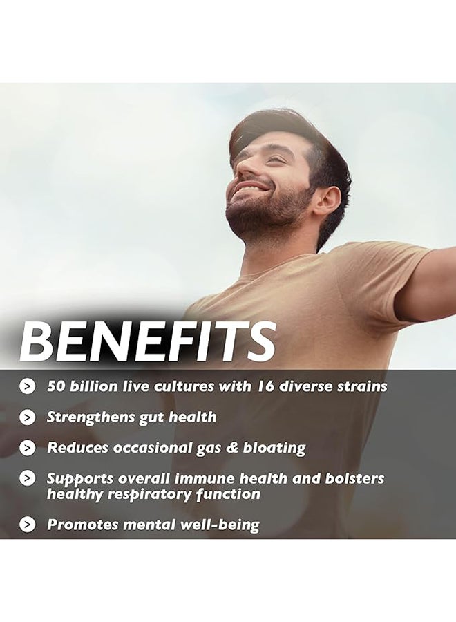 Once A Day Formula For Digestive Balance Colon And Immune Health With 50 Billion Cfu And 16 Probiotic Strains - Image 5