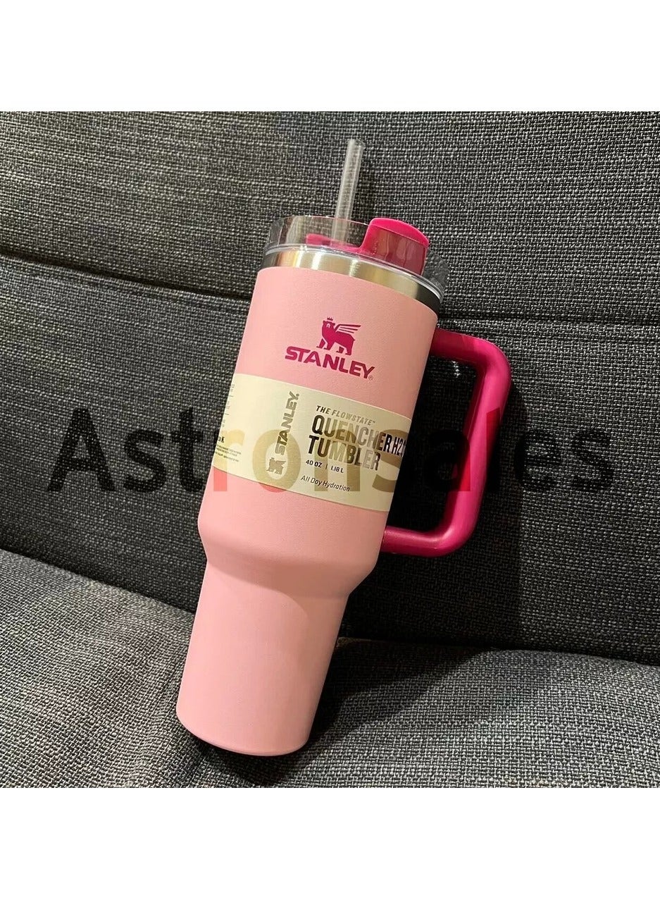 Stanley Quencher H2.0 FlowState Stainless Steel Vacuum Insulated Tumbler with Lid and Straw for Water, Iced Tea or Coffee, Smoothie and More, 40 oz - Image 3