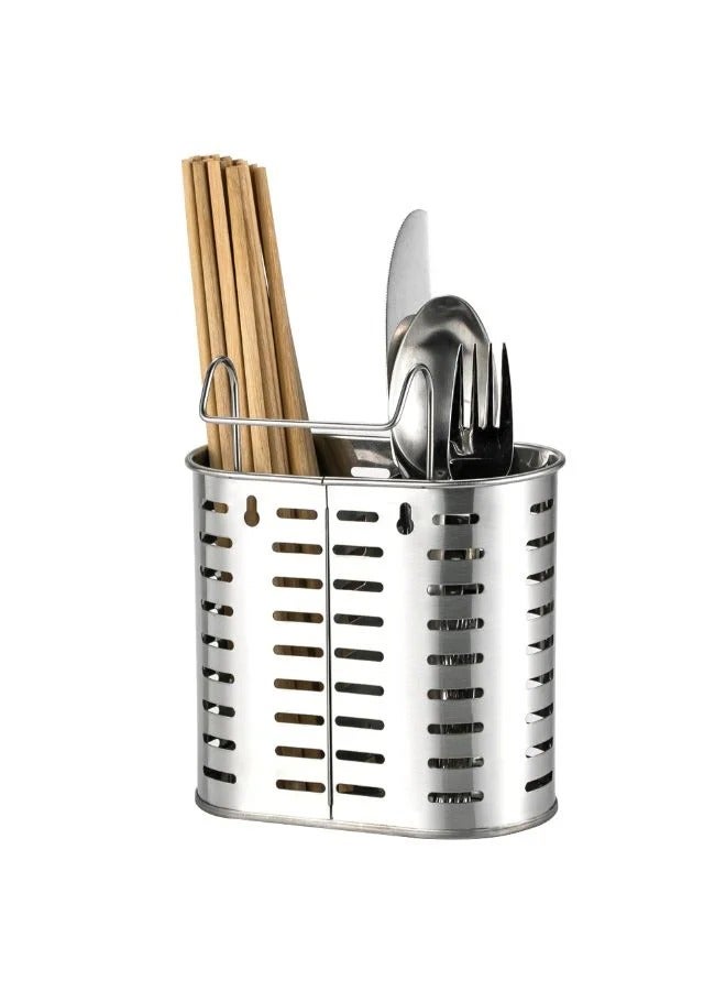 Kitchen Utensils Drying Out Holder Silver - Image 3