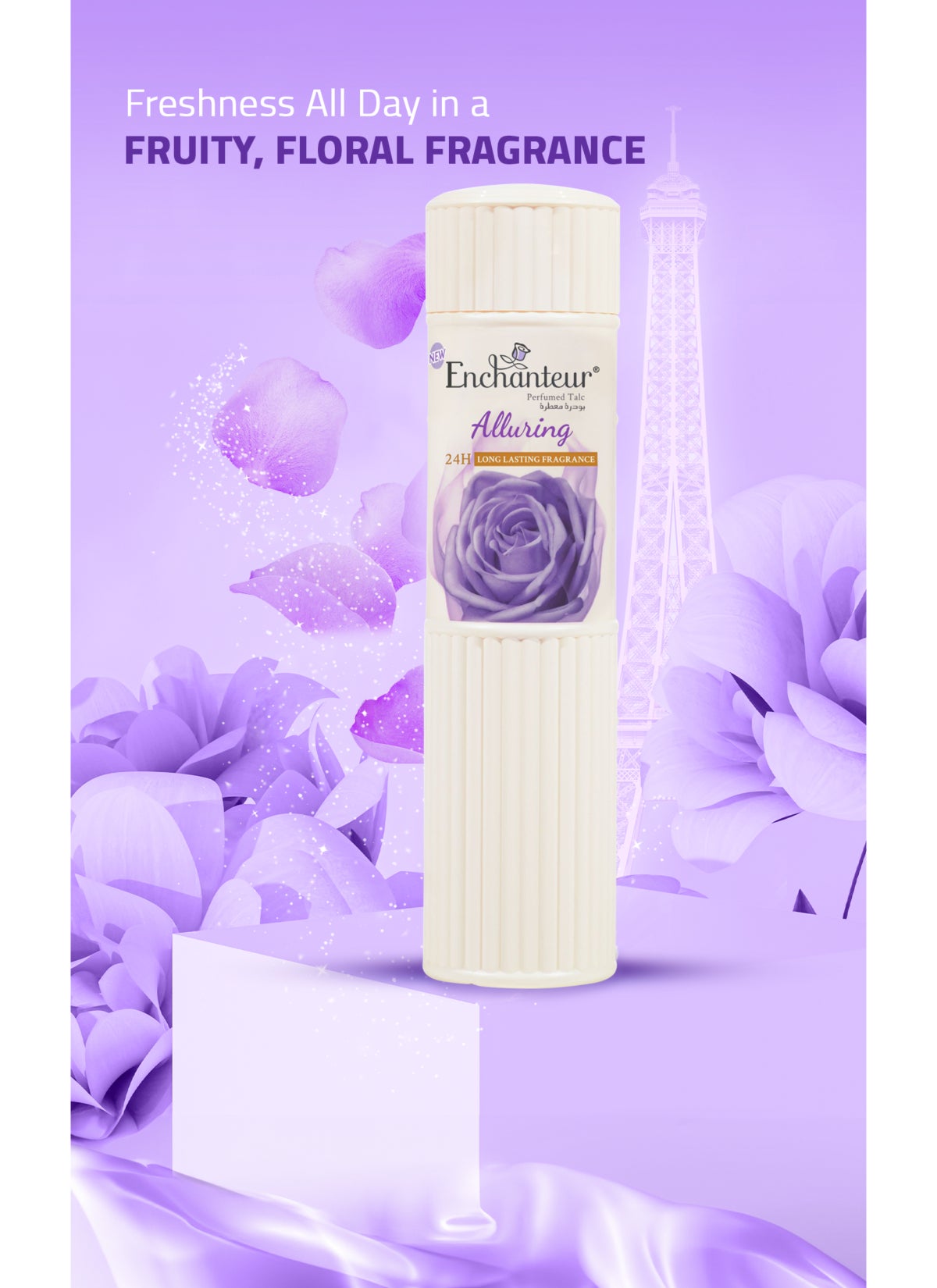 Alluring Perfumed Talc 250grams - Image 4
