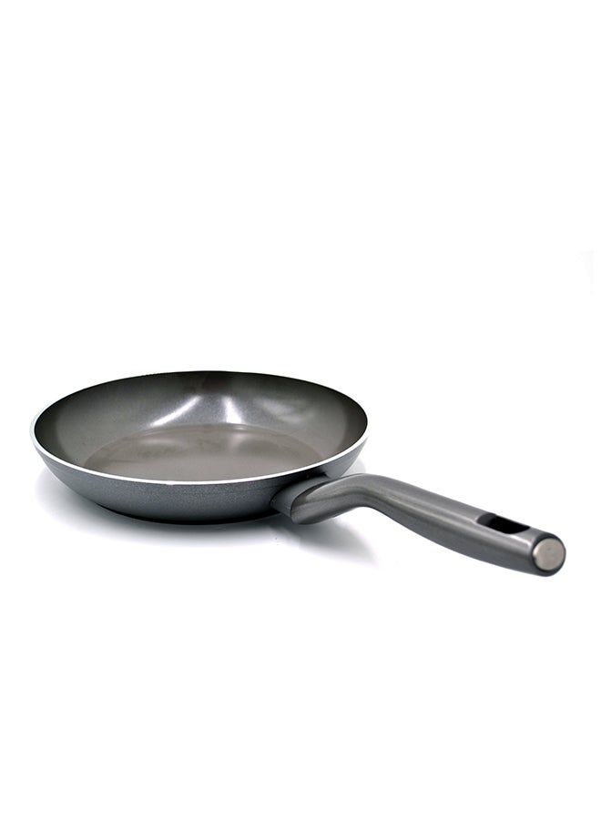Nora Ceramic Frypan 28 X 4.6 cm / 2.4 L | Nonstick Frying Pan Skillet | Induction compatible | KA3941 Grey Grey 28x4.6cm - Image 3