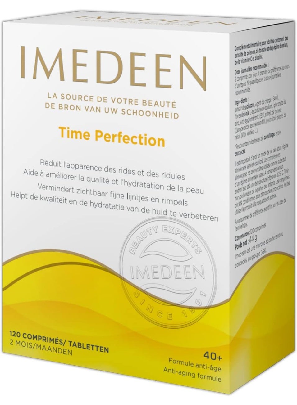 Time Perfection Anti-Aging Skincare Formula Beauty Supplement - (120 count) - Image 4