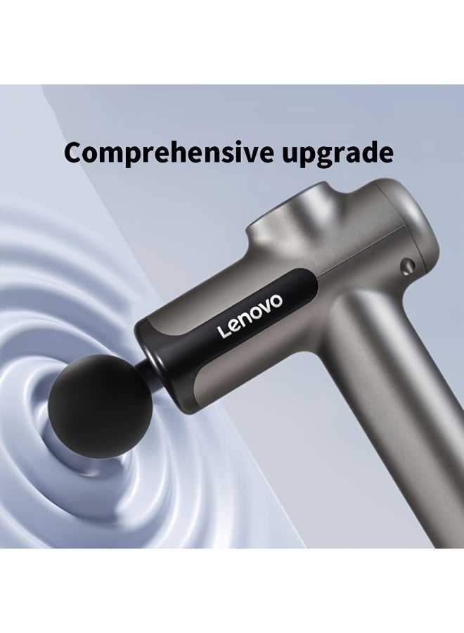 Lenovo 99 Level Massage Gun Usb Rechargeable 8 Heads Ultra-quiet And Powerful Mo