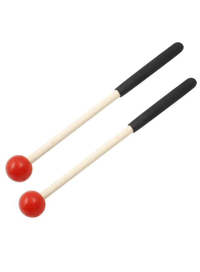 8.66 Inch Percussion Mallets Stick with Rubber Head and Handle,Wood Drum Mallets for Xylophone,Glockenspiel - Image 5
