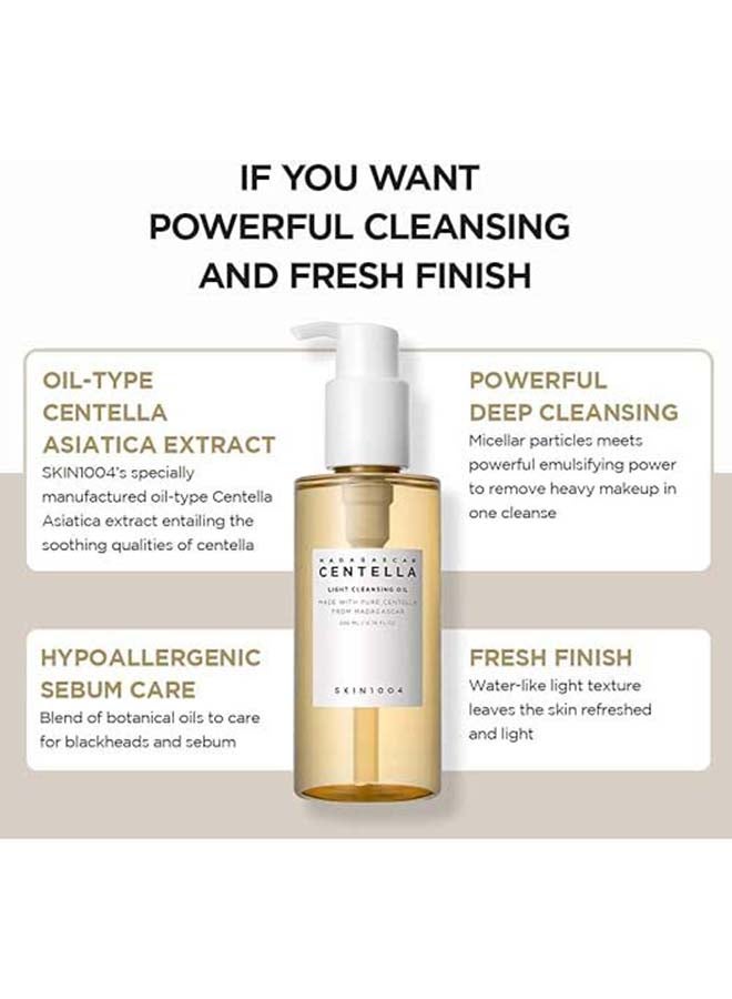 Madagascar Centella Light Cleansing Oil Mini, Travel Size 30ml