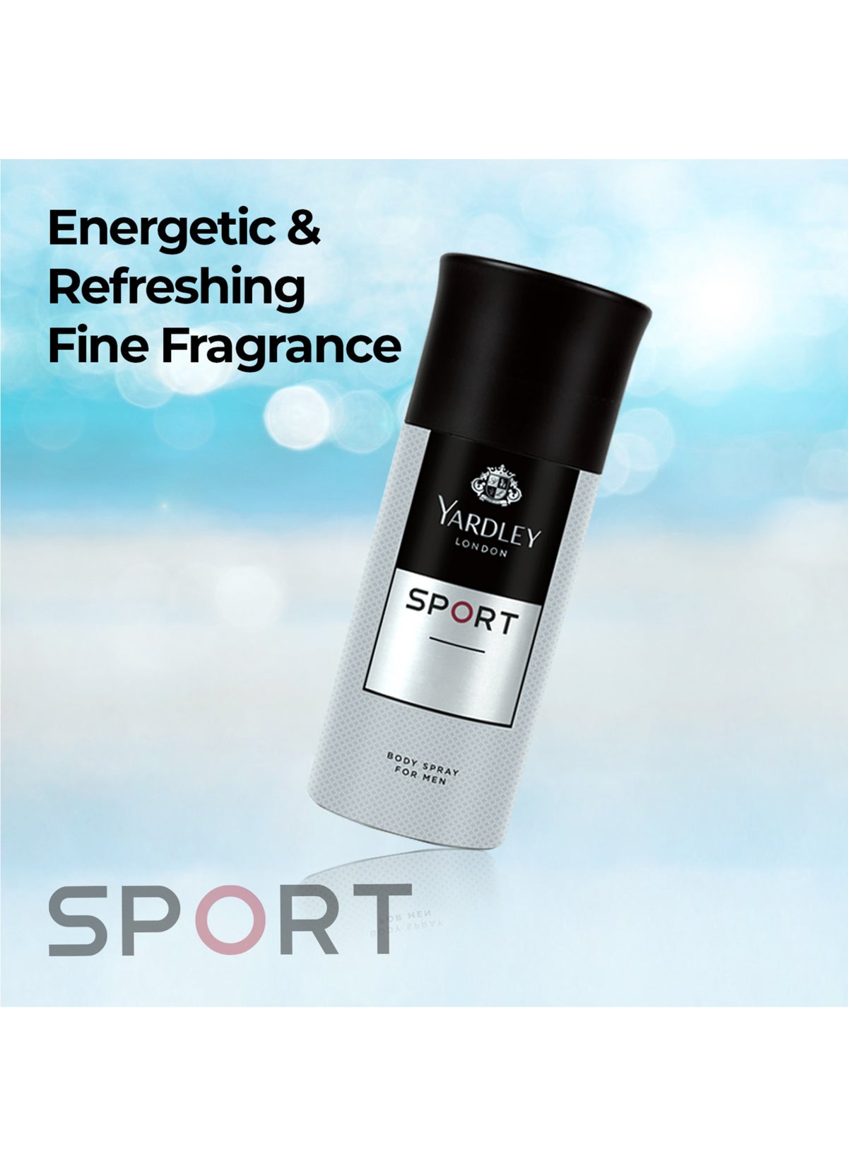 Sport Men Body Spray Musk And Amber 150ml - Image 3
