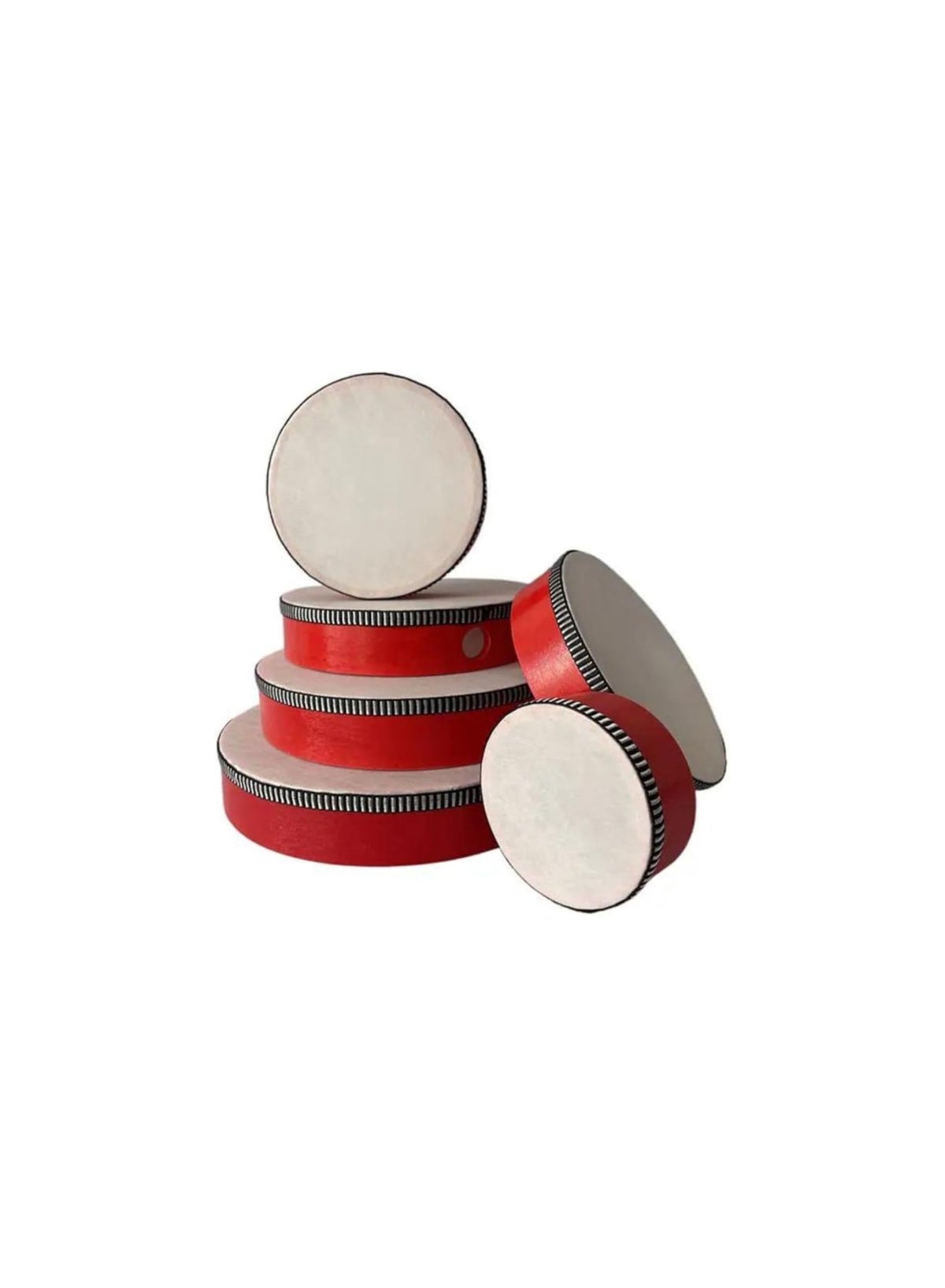 Megarya Headed Tambourine - 10 Inch Educational Percussion Instrument for Adults and Kids - Image 4