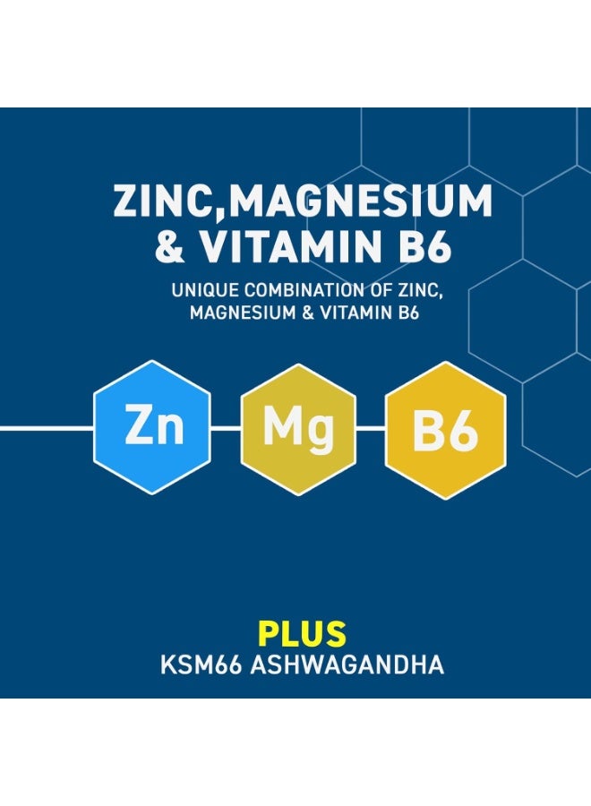 ZMA 90 Caps | Zinc + Magnesium + B6 | Sleep Support, Muscle Recovery & Testosterone Boost | Vegan Friendly - Image 6