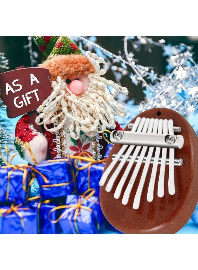 Thumb Piano 8 Keys - Portable Mini Size Finger Piano Marimba Musical Instruments Solid Wood Mibra Gift for Kids and Piano Beginners Professional (Mini Size) - Image 6