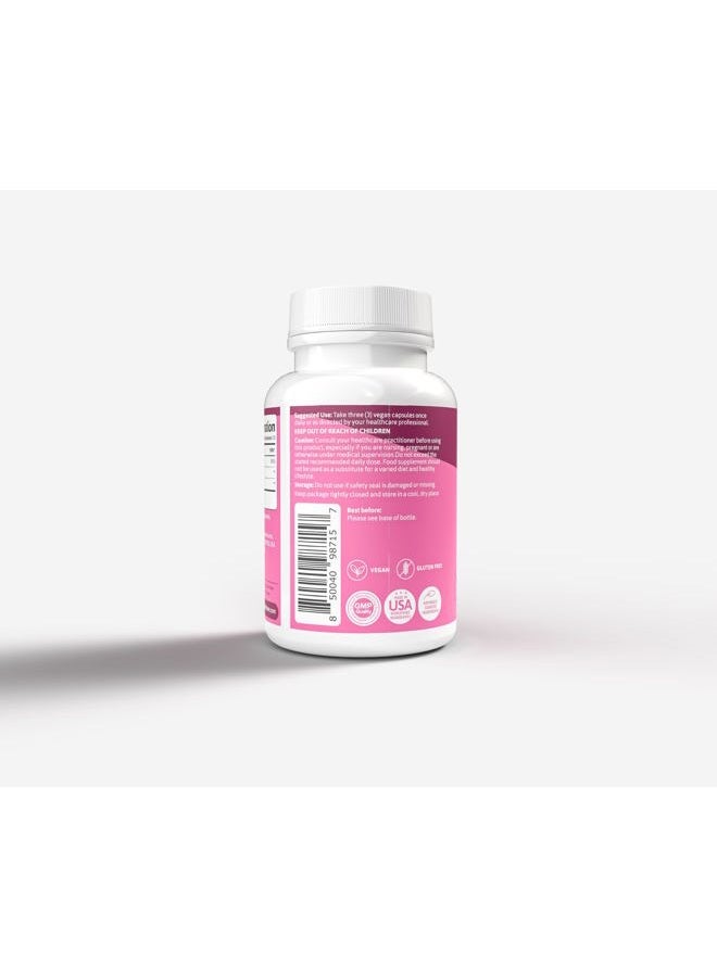 Myo-Inositol & D-Chiro Inositol Capsules - 90Ct I Inositol Supplement with Folic