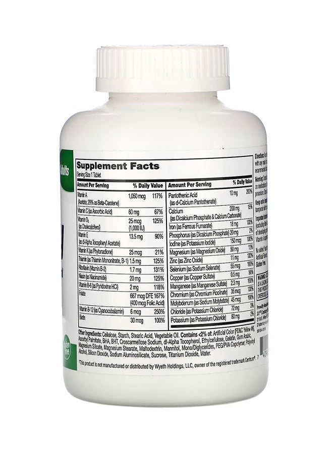 Sentry Multivitamin And Multimineral Supplement - 300 Tablets - Image 2