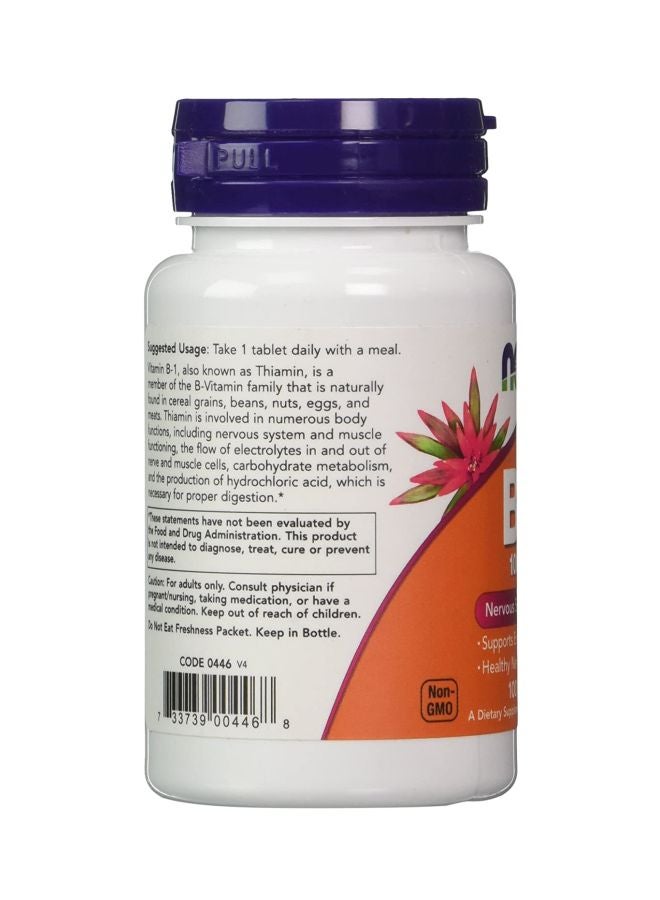 Vitamin B-1 100mg 100 Tablets - Image 4