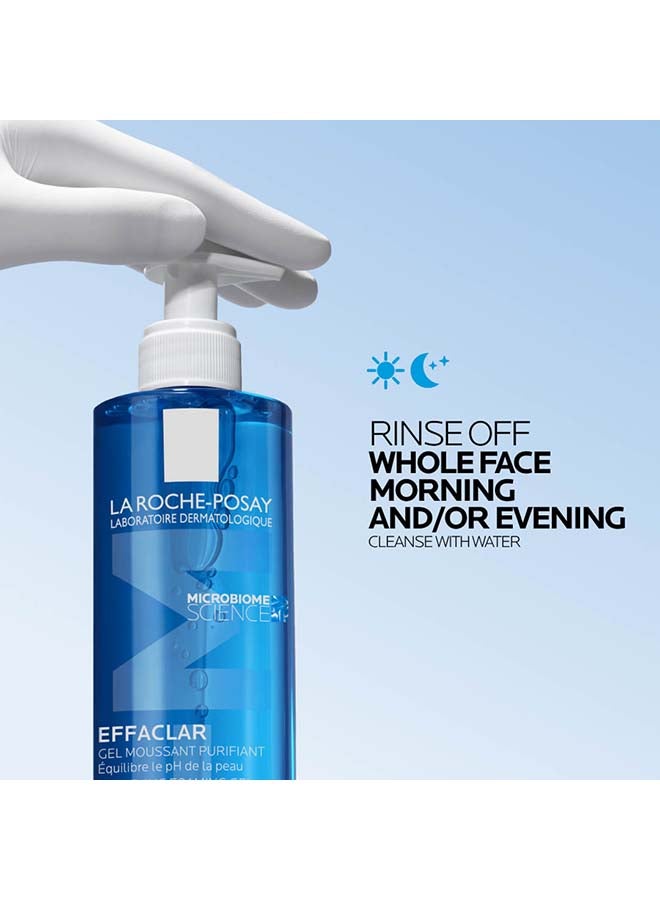 Effaclar Purifying Foaming Gel Cleanser; Acne Face Wash For Women/Men; Dermatolo