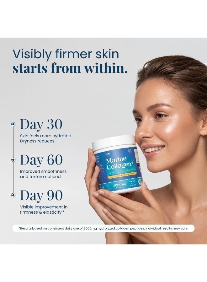 Marine Collagen Japanese Collagen Peptides Unflavored 208 Gm, 8 G Per Serving - Image 3