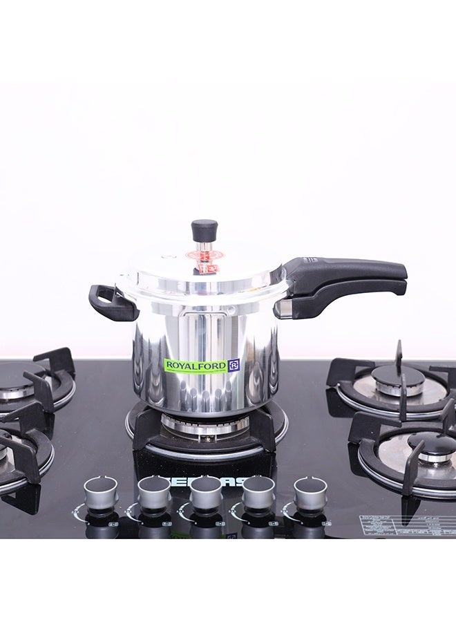 5L Aluminium Pressure Cooker Induction Compaitable Uniform Heating Convenient To Use Multicolour - Image 4