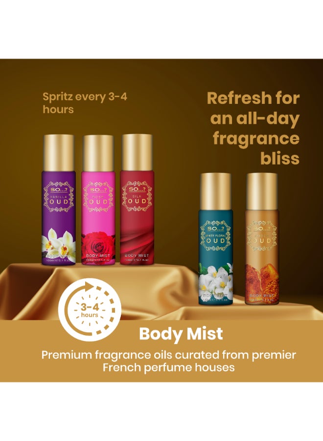 Silk Oud Body Mist Long Lasting Fragrance Spray 150ml - Image 4