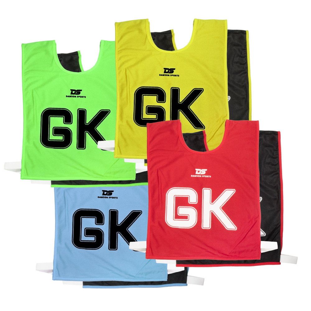Dawson Sports - Netball Position Bib Yellow M set of 7 Yellow - Durable Training
