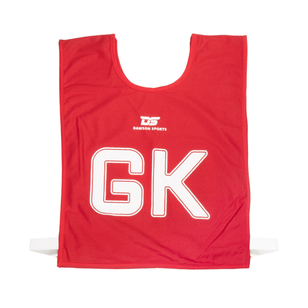 Dawson Sports - Netball Position Bib Red M set of 7 Red - Durable Training Ball for Kids Adults - Model 6-273-R - Image 2