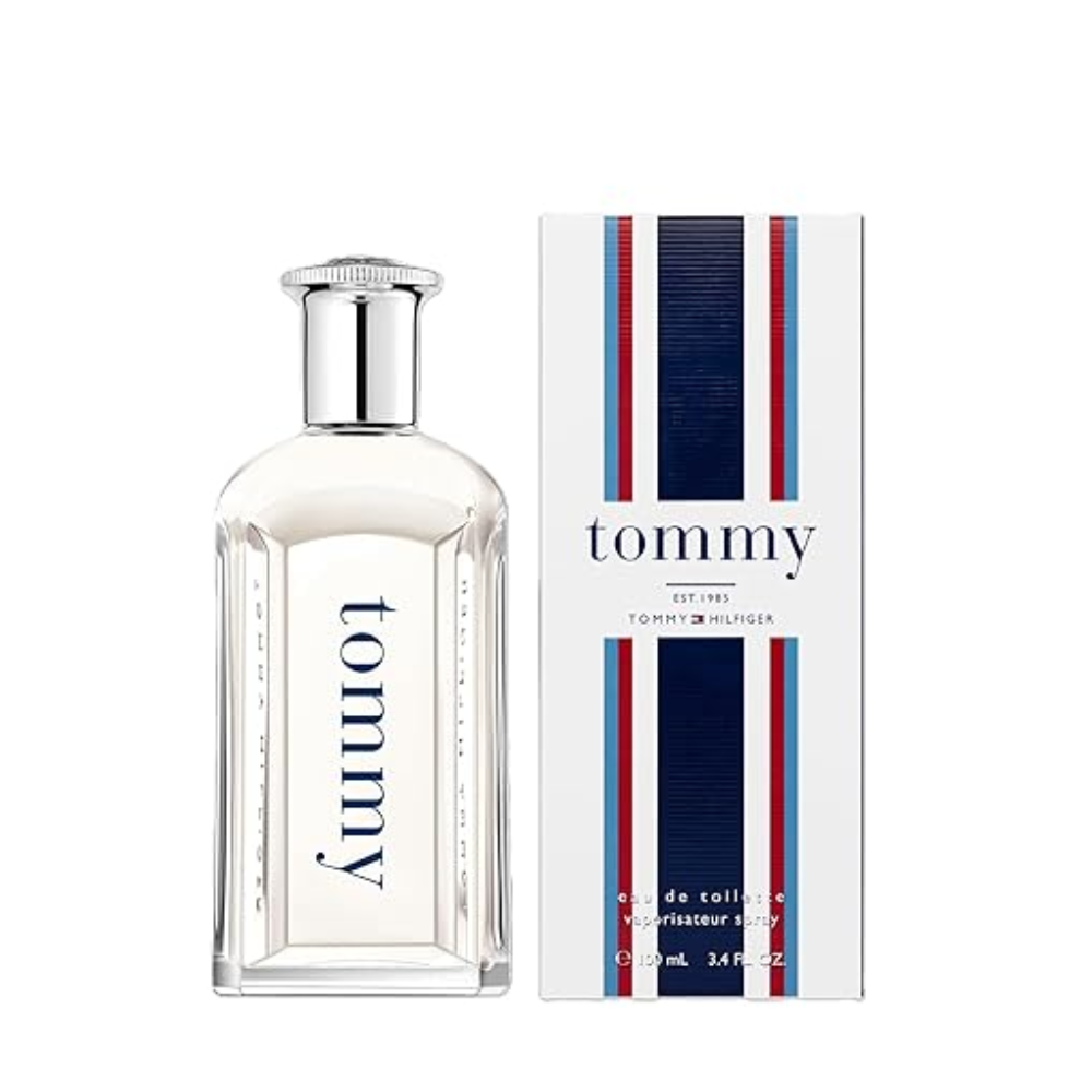 Tommy Hilfiger Tommy Eau de Toilette (EDT) 100 ml for Men - Fresh Floral Woody Fragrance - Image 2