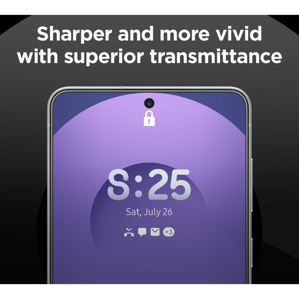 Grabit Screen Protector Clear Full Coverage for Samsung S25 Edge - Tempered Glass - GSS-S25ED - Image 5