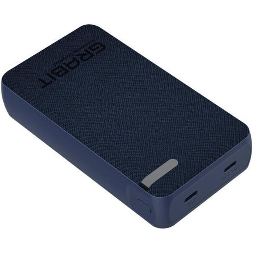 Grabit 20000mAh PD Fast Charging Power Bank 20W Dual USB-C Ports with Tactile Fabric Finish Blue - GPOWER-200T - Image 2