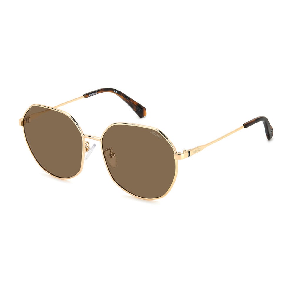 POLAROID Unisex Polarized Gradient Black Lens Sunglasses Full Frame Rectangular
