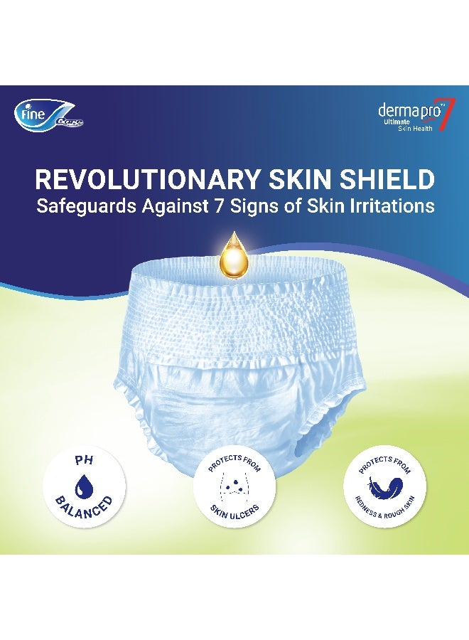 Care Adult Incontinence Diaper Pullups Medium Size 80 110Cm 14 Diapers - Image 4