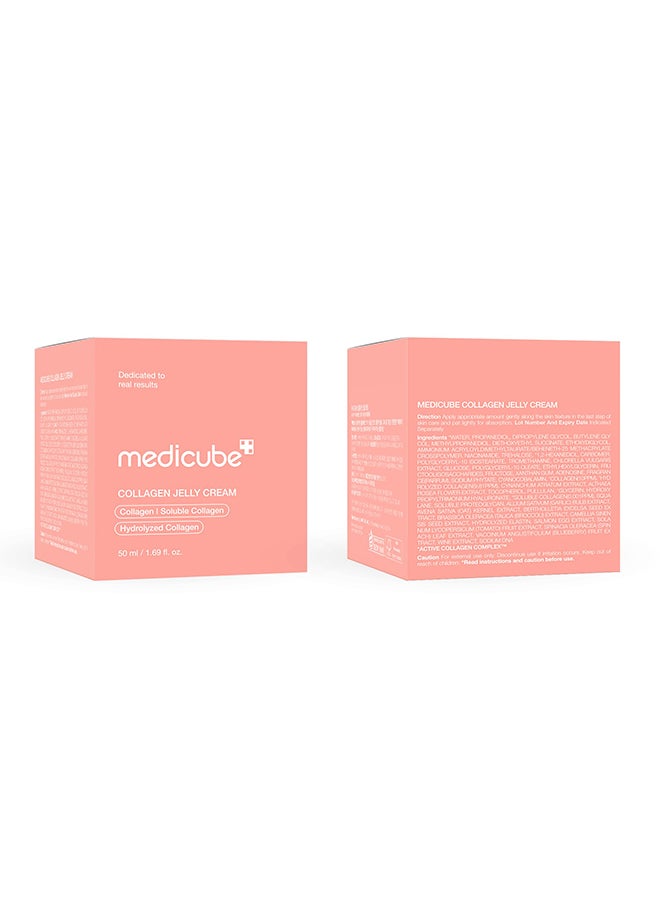 Collagen Jelly Cream- Niacinamide And Freeze-Dried Hydrolyzed Collagen - Boosts