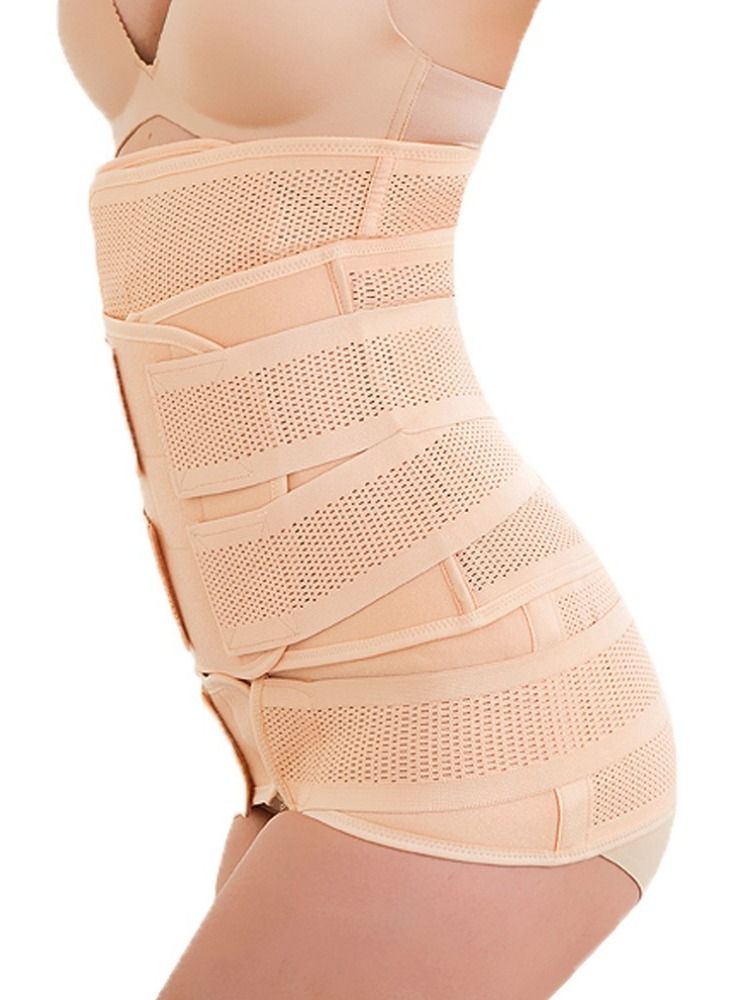 3 in 1 Postpartum Belly Support Recovery Wrap - Belly Band For Postnatal, Pregnancy, Maternity - Girdles For Women Body Shaper - Tummy Bandit Waist Shapewear Belt - Image 5