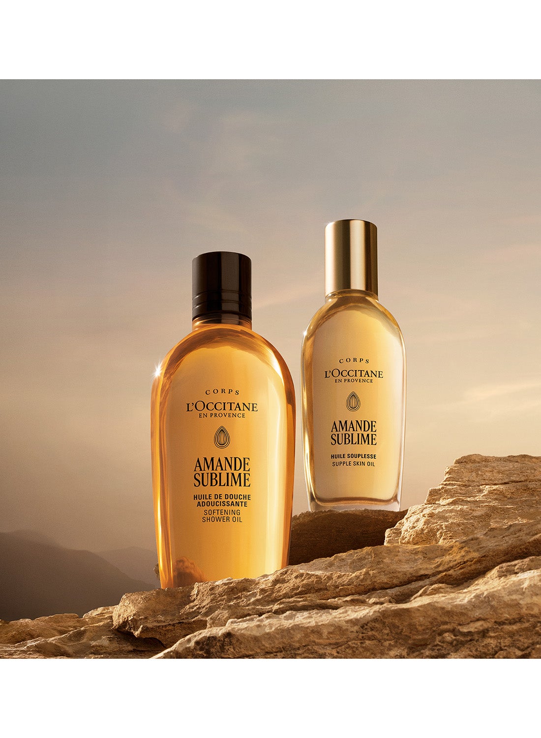 Amande Shower with Almond Oil yellow 250 ML - Image 3