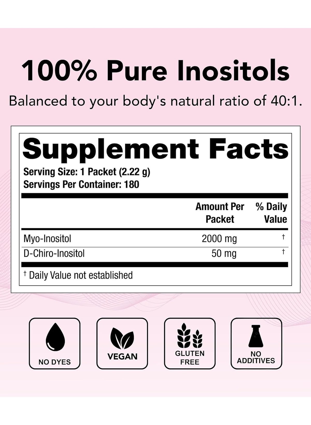 Ovasitol, 180 Packets, 2.22 g Each - Image 2