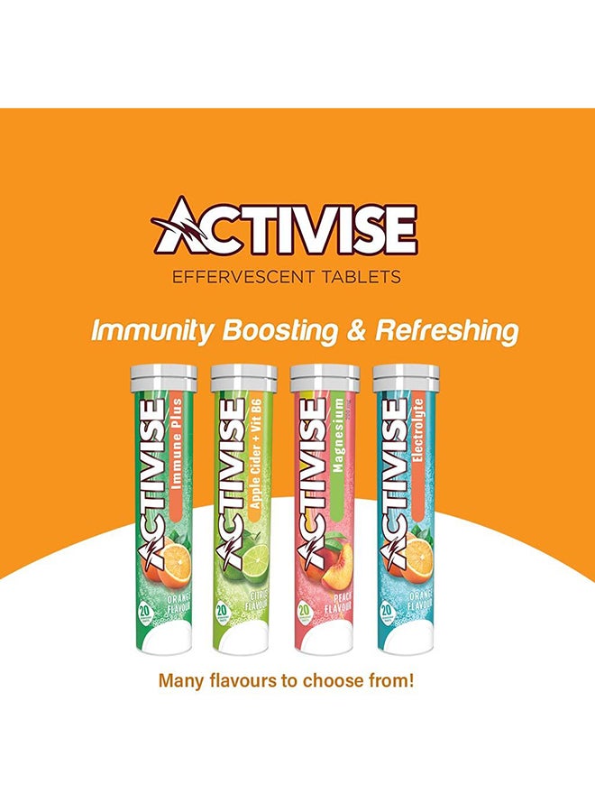 Apple Cider With Vitamin B6 Effervescent Tab Citrus 20's - Image 5