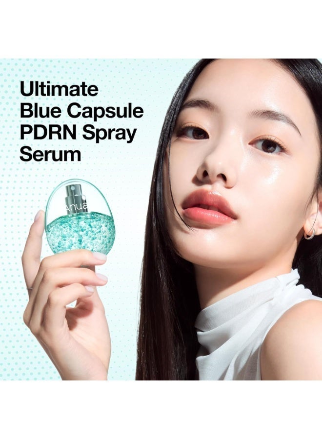 PDRN 100 Hyaluronic Acid Hydrating Capsule Mist – Dewy Glow Serum Spray with Col
