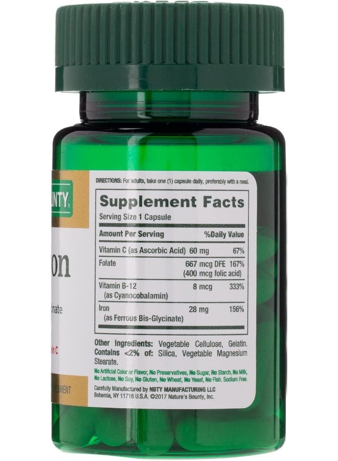 Easy Iron 28Mg - 30 Capsules - Image 2