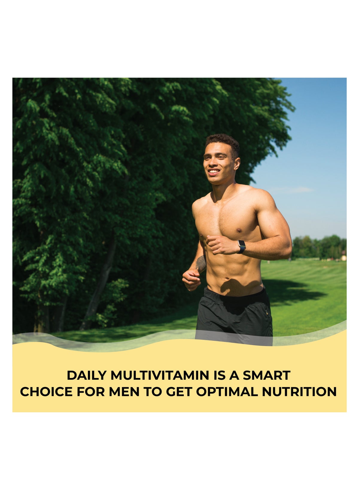Men's Multivitamin with Multivitamins & Multimineral for Active Men - 150 Tablet
