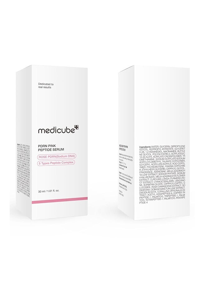 PDRN Pink Peptide Serum - Pink Glow Serum, Peptide, Niacinamide, Hydrating And M