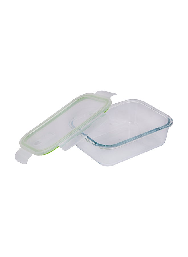 2-Piece Glass Container Set Green/Clear - Image 4