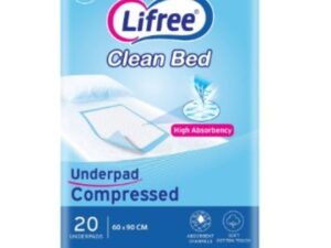 Clean Bed Underpad Compressed 60*90CM - 20'S