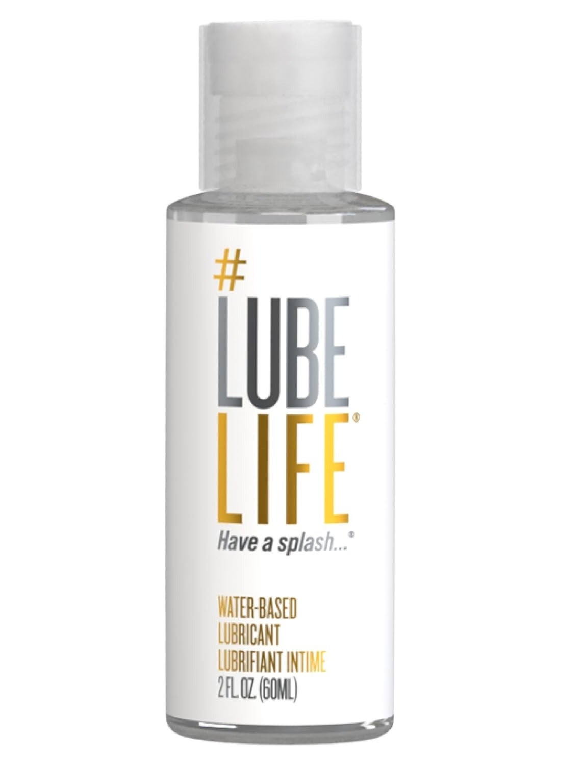 Water-Based Personal Lubricant, Lube for Men, Women & Couples, Non-Staining, 2 Fl Oz