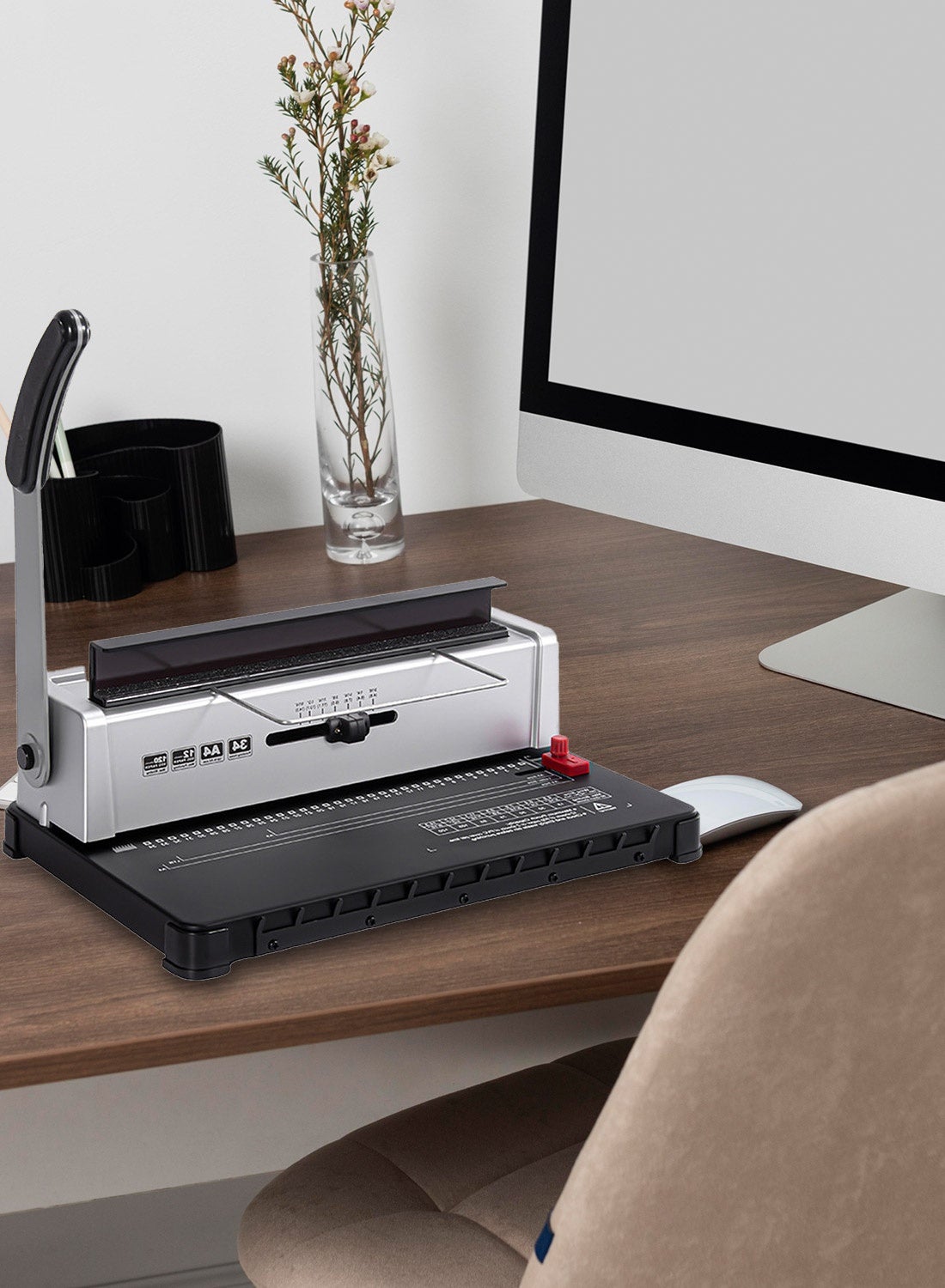34-Hole Iron Ring Binding Machine Contract Tender Punching Binding Machine Ring