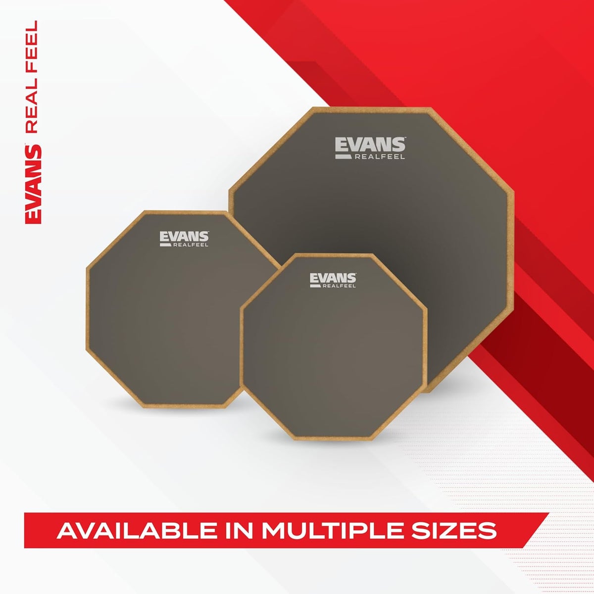 Evans RF12G RealFeel Practice Pad - 12 Inch - Image 6