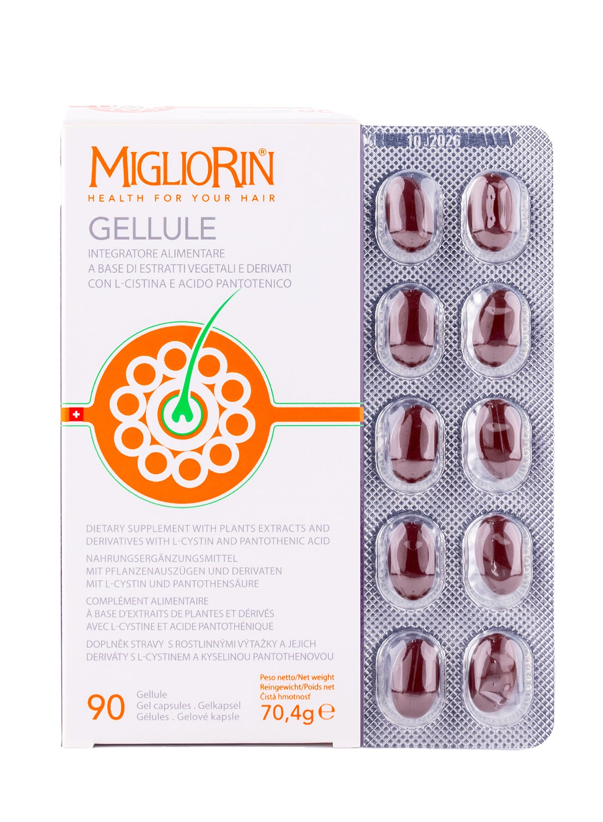 Migliorin Gel Capsule 90 Cap - Image 3